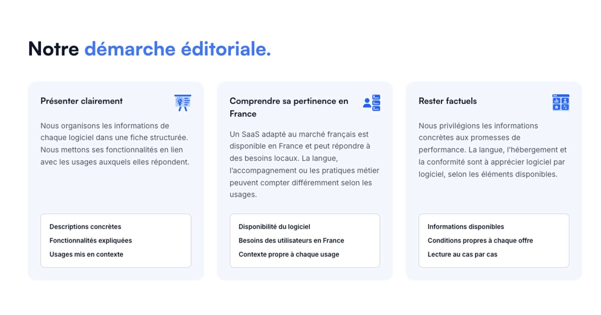 démarche édito de France SaaS