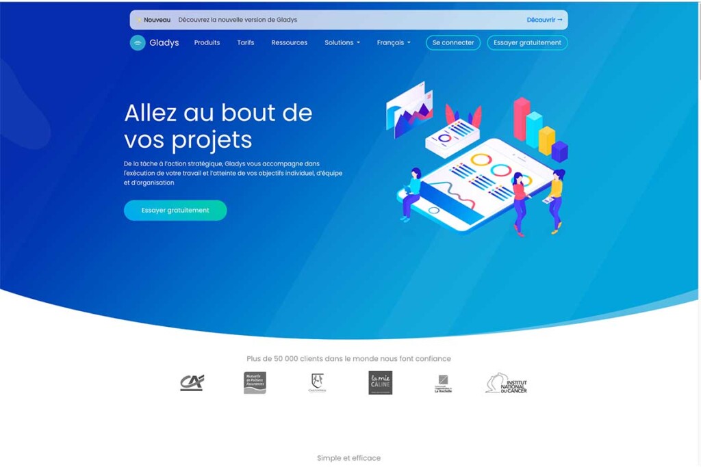 Page présentation Gladys