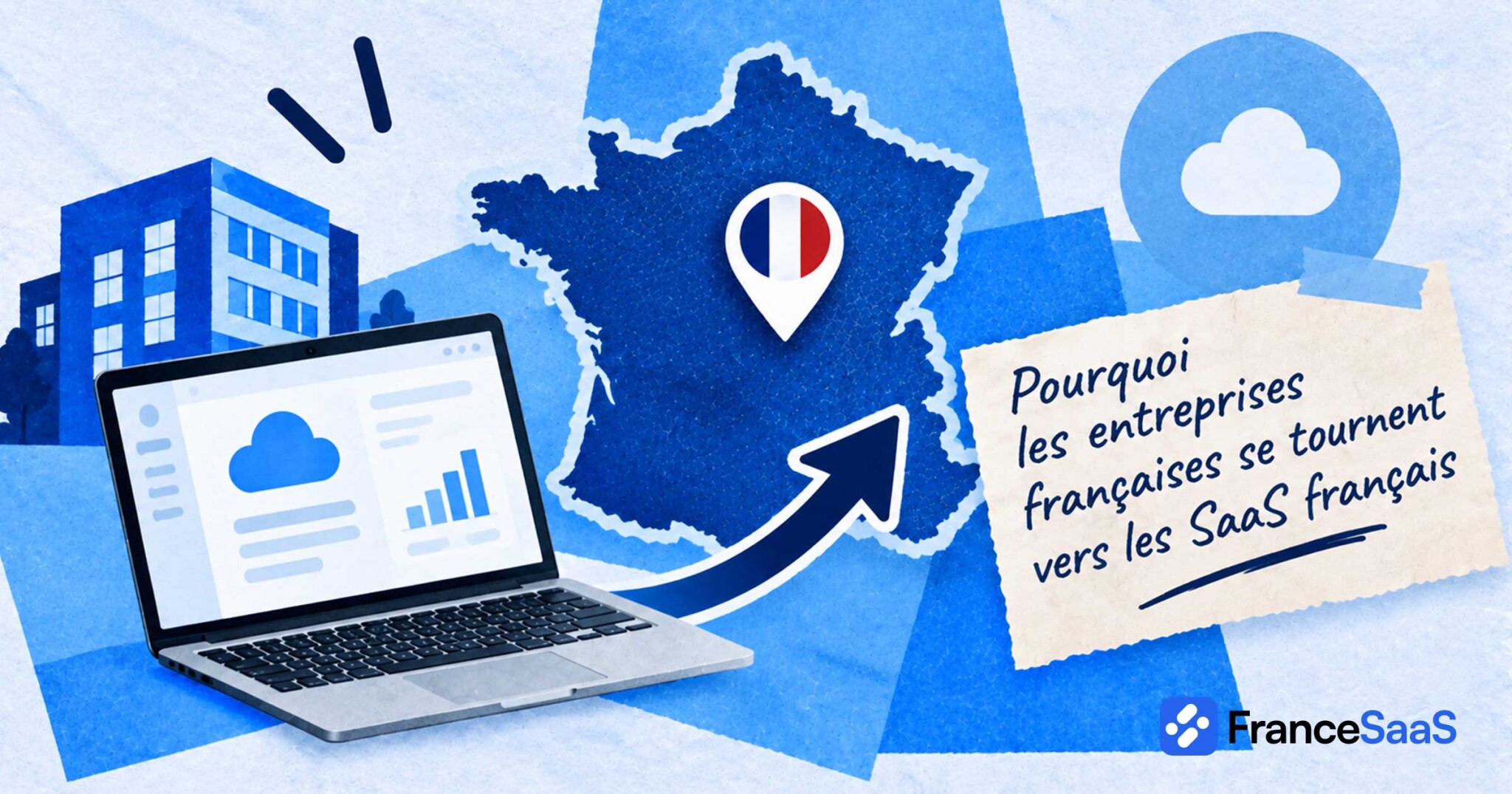 Pourquoi les entreprises françaises se tournent vers les SaaS français