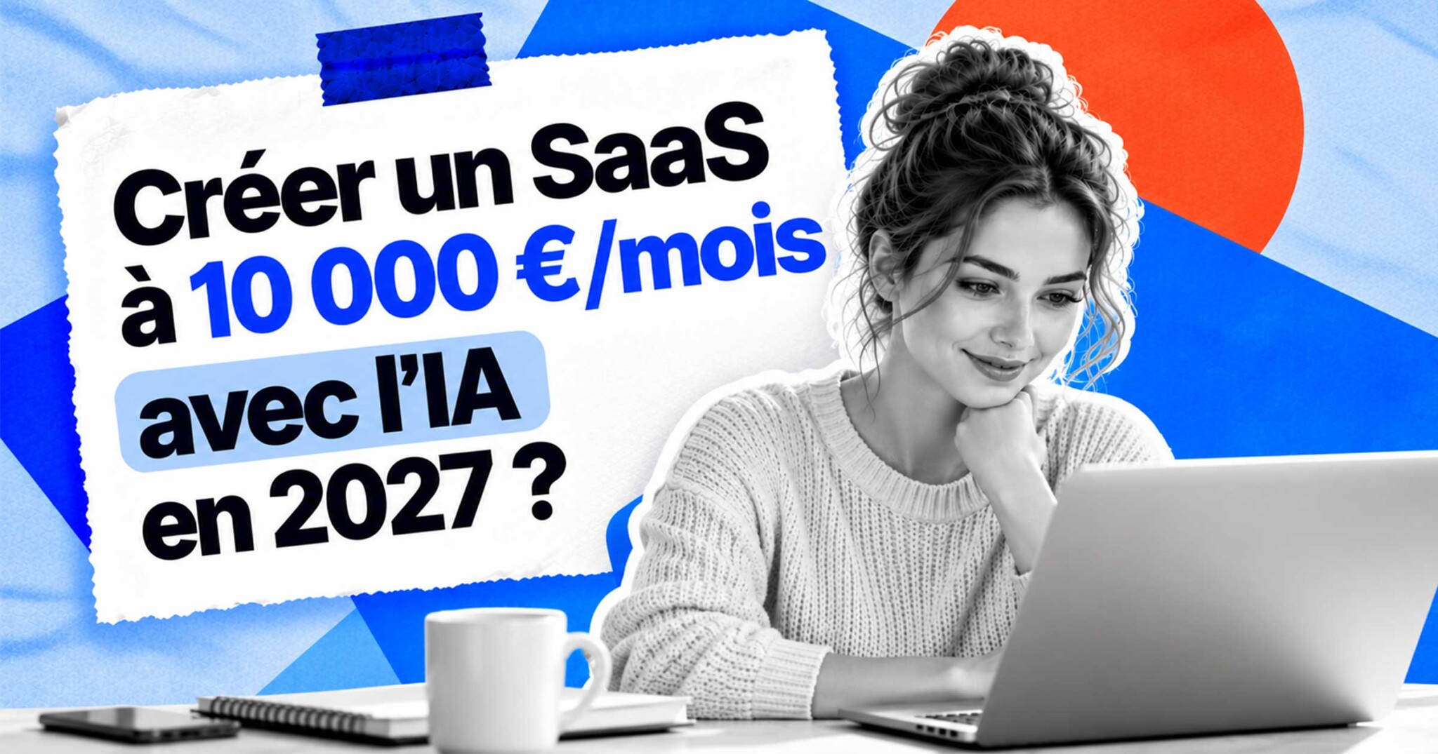 Peut-on générer 10 000 € par mois avec un SaaS créé grâce à l'IA ? Budget, clients, acquisition et rentabilité : analyse pour 2027.