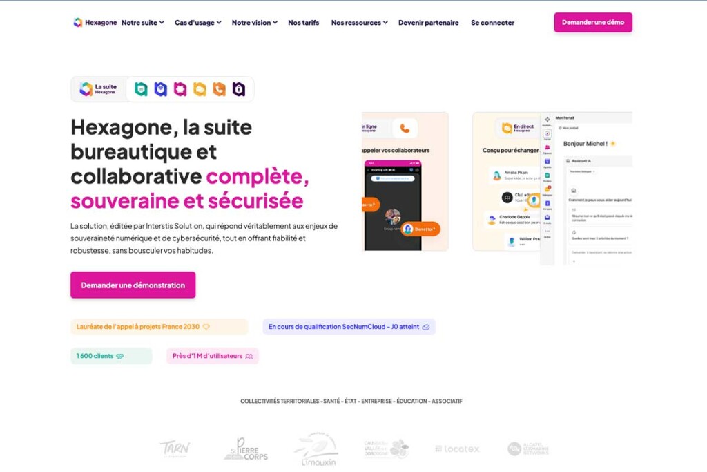 Hexagone suite bureautique présentation