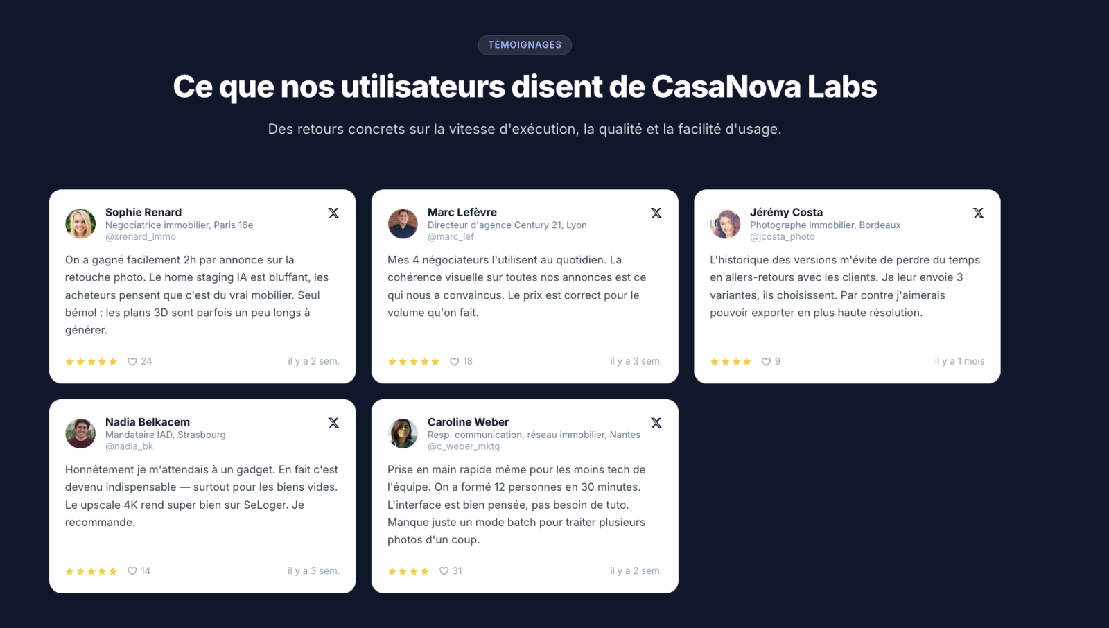 Capture de CasaNova Labs