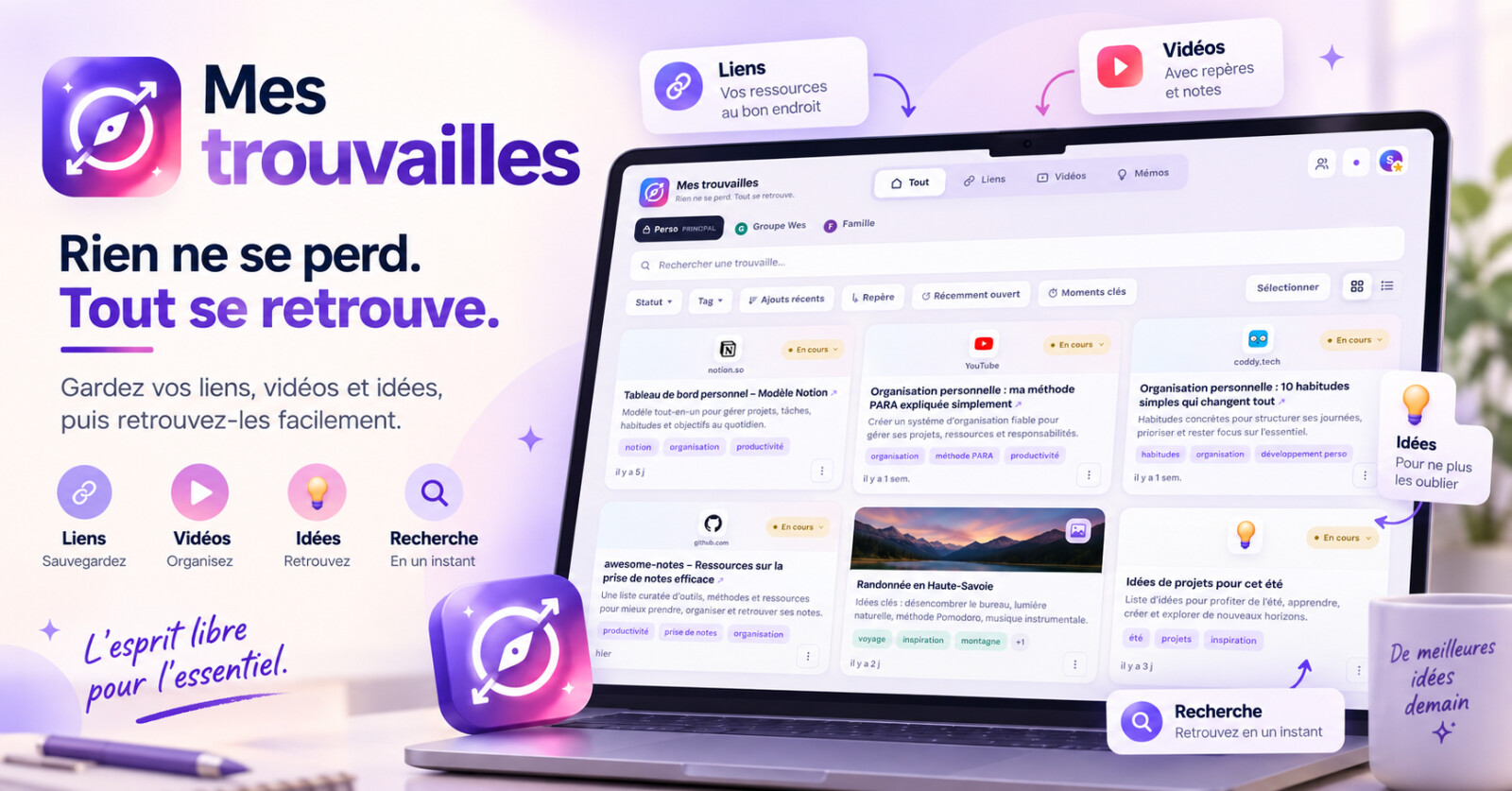 Aperçu Mes trouvailles